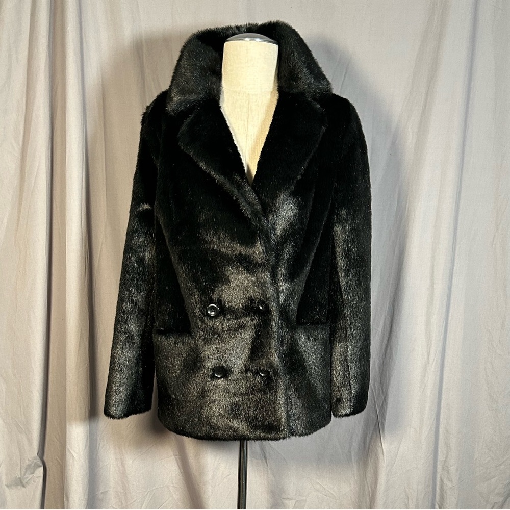 Stand Studio faux fur coat